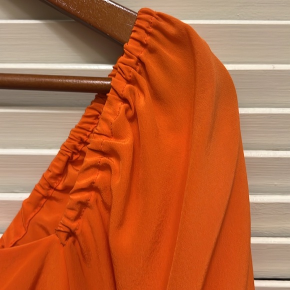 Lavender Brown 100% Silk Cal Top in Cara Cara, Size XSmall, NWT - Picture 7 of 17